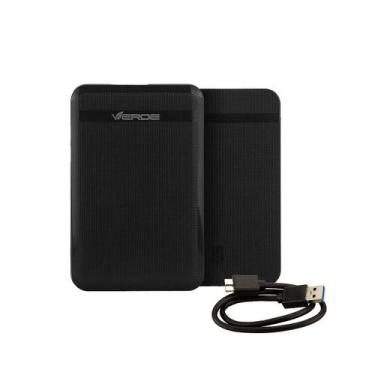 Imagem de Case Gaveta para HD Externo - Preto - Verde