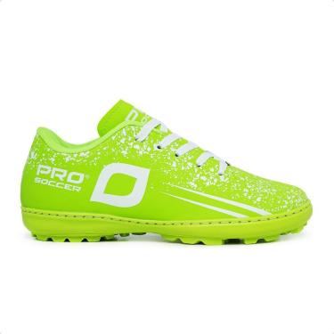 Imagem de Chuteira Masculina Pro Soccer Trava Fixa Conforto e Velocidade para Futebol Society-Mas...