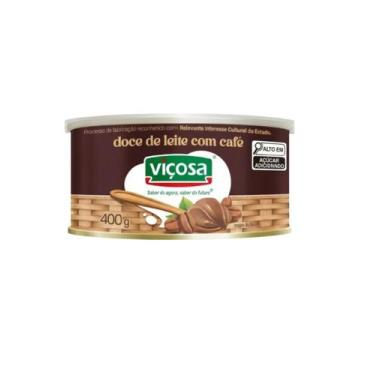 Imagem de Doce De Leite Viçosa O Melhor Do Brasil 400gr Tradicional, Café, Coco 