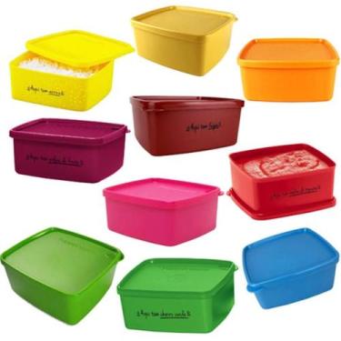 Imagem de tupperware - 10 jeitosinhos 400ml cada