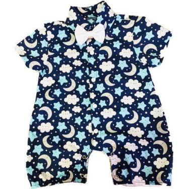 Imagem de Macacão Infantil Menino Marinheiro Bebe Fantasia Safari Carr - anjo da