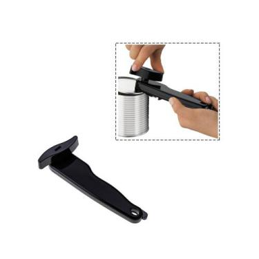Imagem de Abridor de Latas Preto Polipropileno e Aço Inox 1un - WECK