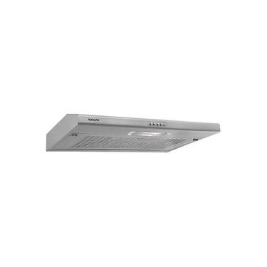 Imagem de Depurador de Ar Suggar Slim 80cm 105w 3 Velocidades Prata 220V DI80