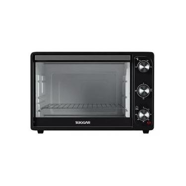 Imagem de Forno Elétrico de Bancada Suggar FE4201PT FE4202PT 42L 1600W Preto 110V