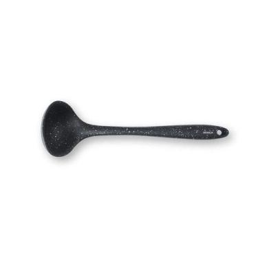 Imagem de Concha de Silicone Flex para Servir Sopas e Molhos 28cm Preto Brinox U