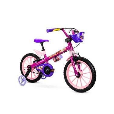 Imagem de Bicicleta Aro 16 Infantil Top Girls com Cesta e Acessórios Para Menina