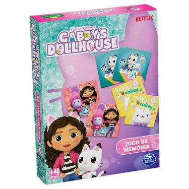 Imagem de Gabbys Dollhouse Jogo Da Memória - Grow 04375E