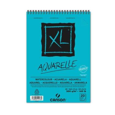 Imagem de Bloco Papel Canson XL Aquarelle 30 Folhas A3 300g