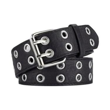 Imagem de Cinto Estilo Punk Hip Hop Rock Para Mulheres, Cinto Y2K Com Duplo Furo