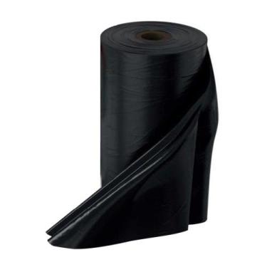 Imagem de Lona Plástica Techagro Rancheira 6x100m 45kg 70 Micra Preto