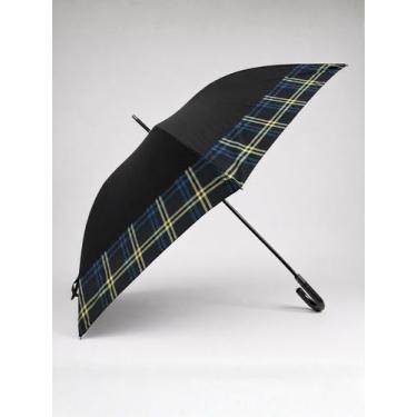 Imagem de Guarda Chuva Voyagem Automático Gigante Xadrez Bengala Portaria Resist