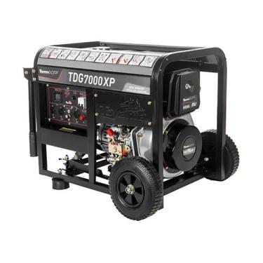 Imagem de Gerador de Energia À Diesel TDG7000XP Toyama Preto