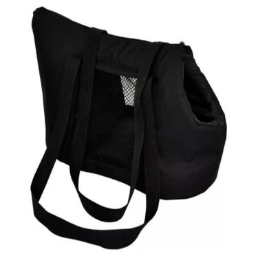 Imagem de Bolsa de Transporte para Pets Yeet Dobrável para Cães e Gatos Até 7 kg Preta 45cm X 26cm X 15cm 1 Unidade