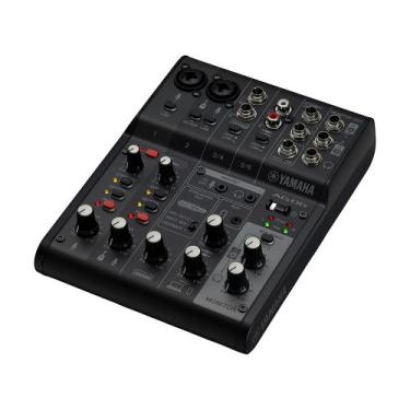 Imagem de Mesa de Som e Interface Analógica AG06MK2 B Preta Yamaha