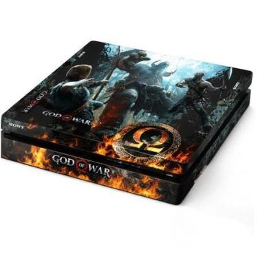 Imagem de Adesivo Ps4 Playstation Skin God Of War Console E Controle - Resitank,