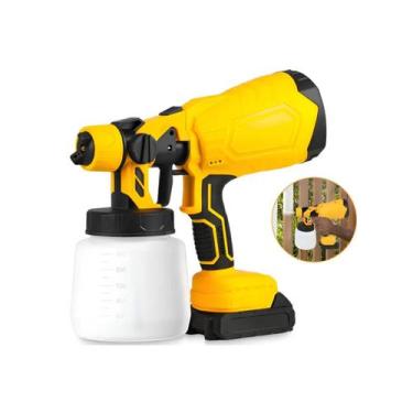 Imagem de Pistola de Pintura Pulverizadora 21V 1300mAh (Kit com 2 Baterias) - FE