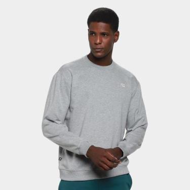 Imagem de Casaco New Balance Essencial Masculino, Cinza claro, G