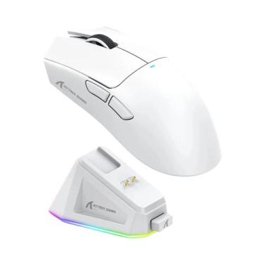 Imagem de ATTACK SHARK X11 Mouse Gamer sem Fio, Tri-Mode, PAW3311, Até 1000 Hz, 
