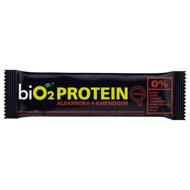 Imagem de Barra de Proteína biO2 Protein Alfarroba e Amendoim