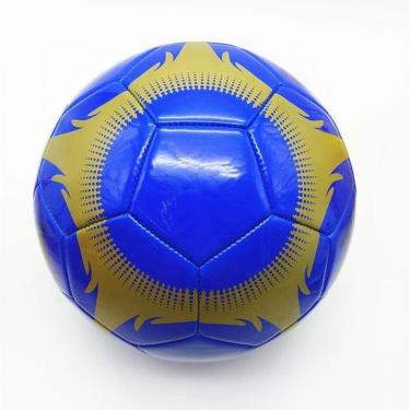 Imagem de Mini Bola De Futebol Couro Sintético Tamanho 1 - Azul