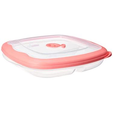 Imagem de Sanremo - Pote Petisqueira Plástico com Divisórias de 1,5 Litros, Linha Flor