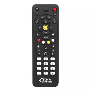 Imagem de Mordedor Meu Controle Remoto 3330 Infantil Bebês Macio Anti Alérgico Criança Brinquedo Mastigação