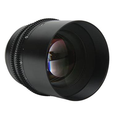 Imagem de Lente de cinema de 85 mm T2.0 grande abertura lente de quadro completo lente de cinema de foco manual para Leica para Sigma câmera