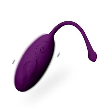 Imagem de Mini Vibradores Ovo Brinquedos Sexuais Feminino Kegel Estimulador do Ponto G 12 Velocidades Controle Remoto Clitóris Zatla (Roxo)