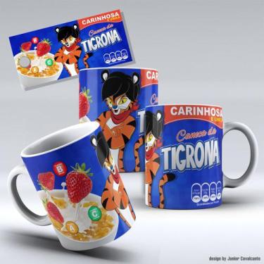 Imagem de Caneca Personalizada Do Tigrão E Da Tigrona - Sucrilhos Kelloggs -  Ce