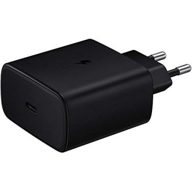 Imagem de Carregador samsung 45w carregador rápido adaptador rápido tipo c cabo para samsung galaxy note 10 20 s20 plus s20 ultra s21 a71 a80 a91 (PRETO)