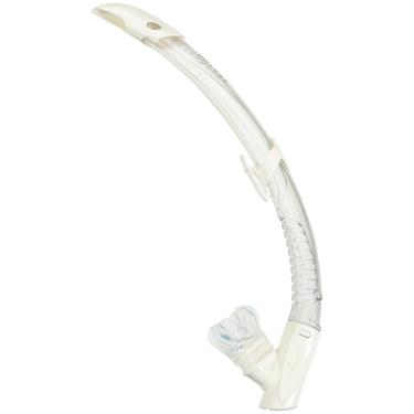 Imagem de SNORKEL AQUA LUNG MODELO AIR FLEX C/VALVULA, BRANCO ÁRTICO