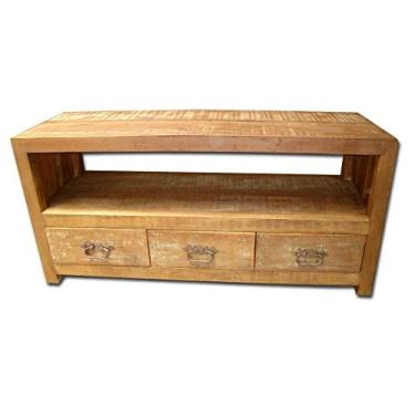 Imagem de Rack Rústico Linares em Madeira de Demolição - Cód 354