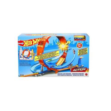 Pista Hot Wheels Grande Para Carrinhos Completa Br61 - amoadesivo