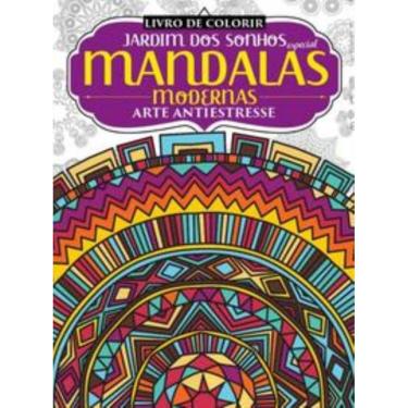 Imagem de Livro Colorir Jardim Dos Sonhos Especial - Mandalas Modernas