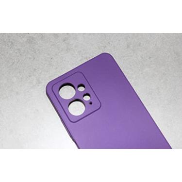 Imagem de Capa Case Silicone Premium para Xiaomi Redmi Note 12 4G - Roxa