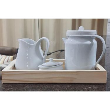 Garagem Colorida - Hora de relaxar! Jogo para Chá e café de porcelana  Schmidt filetada, linha Camicado. Bule para Chá Bule para café Leiteira  Açucareiro Mantegueira 11 jogos de xícaras para café