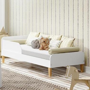 Imagem de Mini Cama Montessori Movelbras Branco