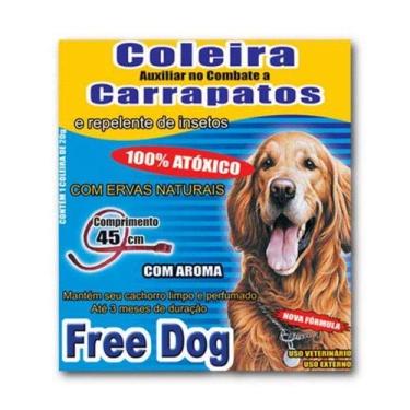 Imagem de Coleira Anti-pulgas e Carrapatos Free Dog