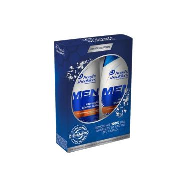 Imagem de Kit Head & Shoulders Com 2 Shampoo 200ml Prevenção Queda Men