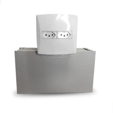 Imagem de Cofre Tomada Médio Com Gaveta Interna E Fundo Falso