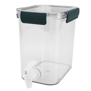 Imagem de Chaleira do Distribuidor da Bebida do Refrigerador, Chaleira de água Fria Multifuncional Prática Econômica Durável Segura do Animal de Estimação para a Bebida da Festa (Verde)