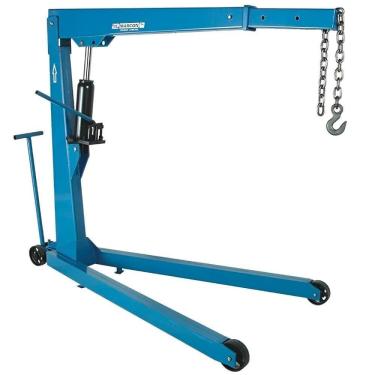 Imagem de Guincho Hidráulico 1T com Prolongador e Rodas de PU MGH-1TPP MARCON