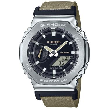 Imagem de Relógio CASIO G-SHOCK Utility Metal anadigi GM-2100C-5ADR