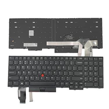 Imagem de Teclado de substituição para laptop US Layout para Lenovo Thinkpad E580 E590 T590 L580 L590 Moon2020 IBM P72 P53 P73 P52 - Siakoocty