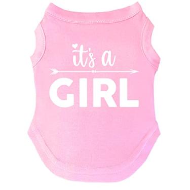 Imagem de Camiseta de cachorro It's A Boy/It's A Girl Gender Reveal Pregnancy Announcement Tamanhos para filhotes, brinquedos e raças grandes (vendidas separadamente)