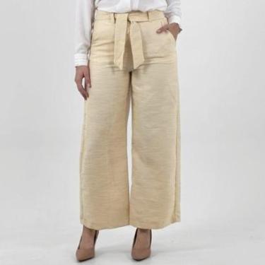 Imagem de Calça Hering Tecido Pantalona Feminina-Feminino