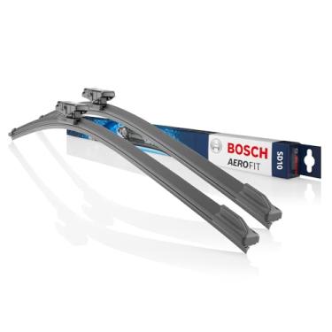 Imagem de Bosch Jogo de Palhetas Dianteiras Aerofit SD10 para Limpadores de Para-brisa (C3 Picasso 2011 -> 2015, Grand Siena 2012->, Palio 2012->) com Tratamento de Grafite, 24" 600 mm e 16" 400 mm, Par