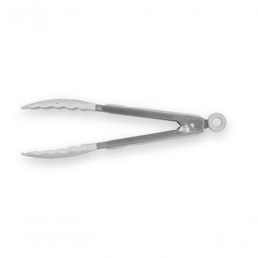 Imagem de Pegador Universal Inox Com Silicone 27 Cm Cor Vanilla Linha Flex Brinox Vanilla