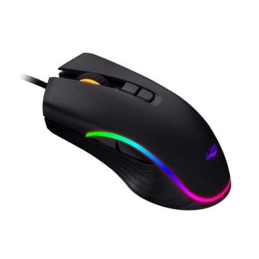 Imagem de Mouse Gamer C3Tech Havoc, RGB, 4800DPI, 7 Botões, Preto - MG-300BK