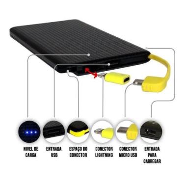 Imagem de Carregador Portátil Ultra Rápido Power Bank 10.000mah - pineng